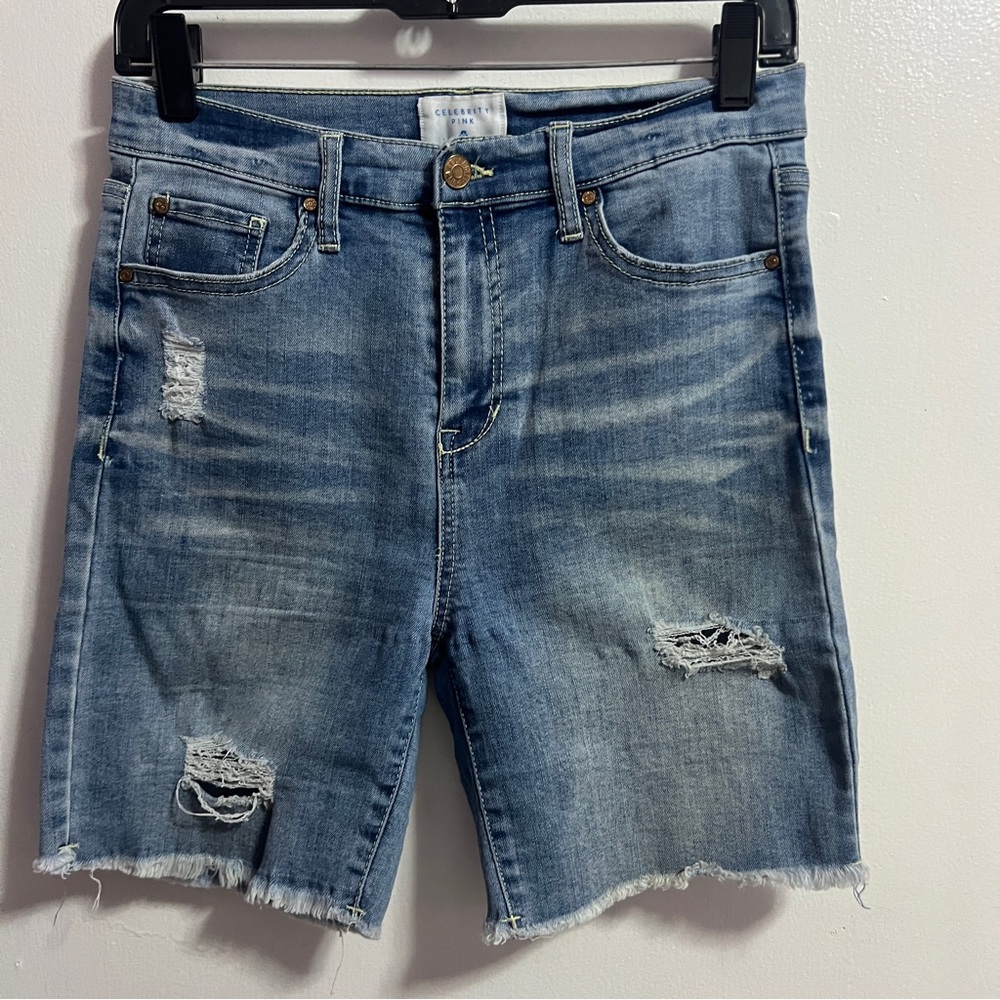 Celebrity Pink Denim Shorts